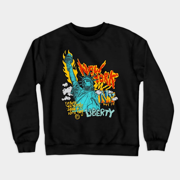 Liberty 2 Crewneck Sweatshirt by BAYAU STORE